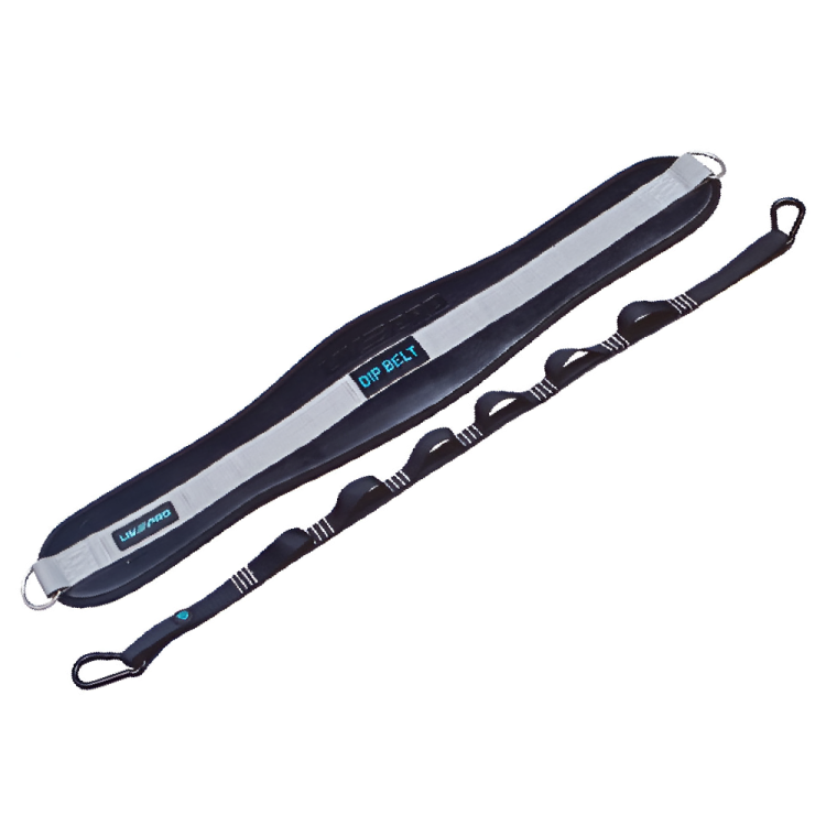 חגורה להרמת משקולות עם רצועה LP8098