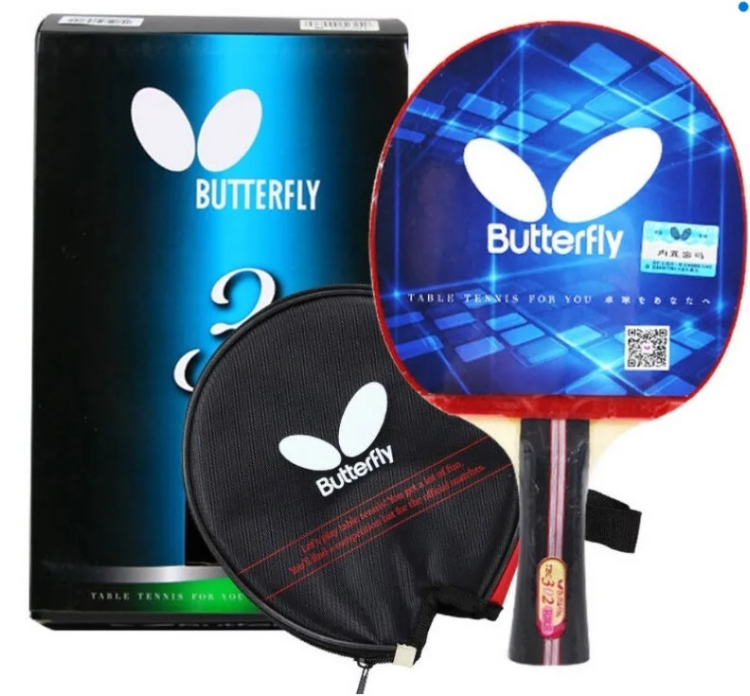מחבט בטרפליי מקצועי כולל כיסוי BUTTERFLY TBC301