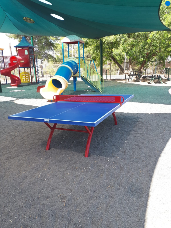 שולחן טניס שולחן פינג פונג חוץ קבוע לבית ספר למוסדות PARK 1000 – תמונה 3