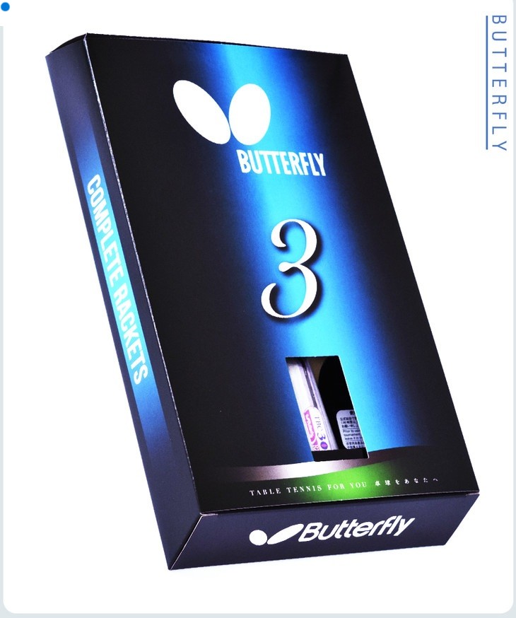 מחבט בטרפליי מקצועי כולל כיסוי BUTTERFLY TBC301 – תמונה 2