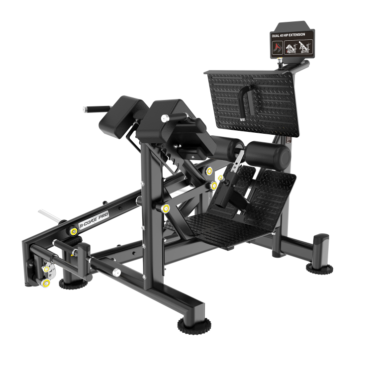 BL33 מכשיר זוקפי גב דואלי מקצועי DUAL 45 HIP EXTENSION B-CORE PRO